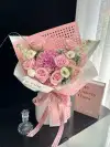 Dopamine hole paper, artificial flowers, fake flowers, festival gift wrapping paper, gift packaging Item Picture